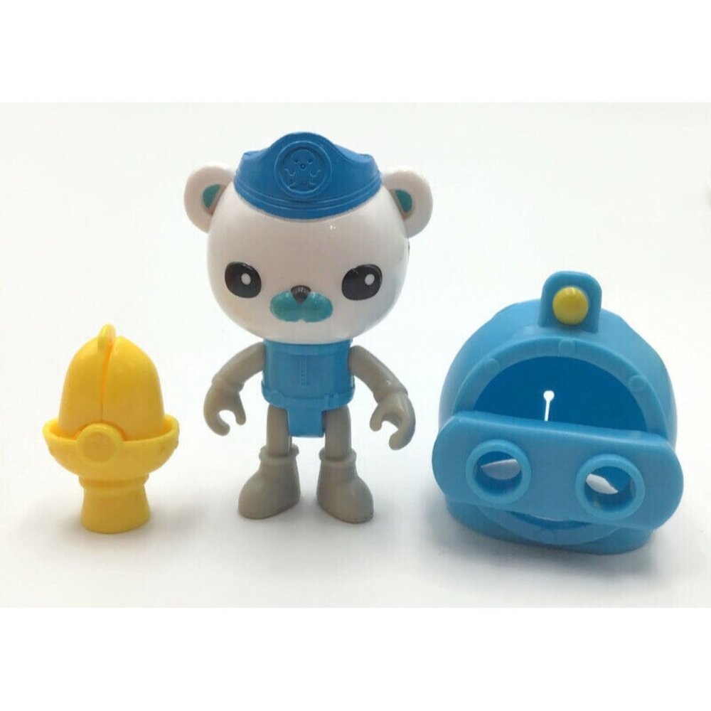 Octonauts Barnacles Heat Proof Suit - Rare BLUE Variant Action Figure Accessory